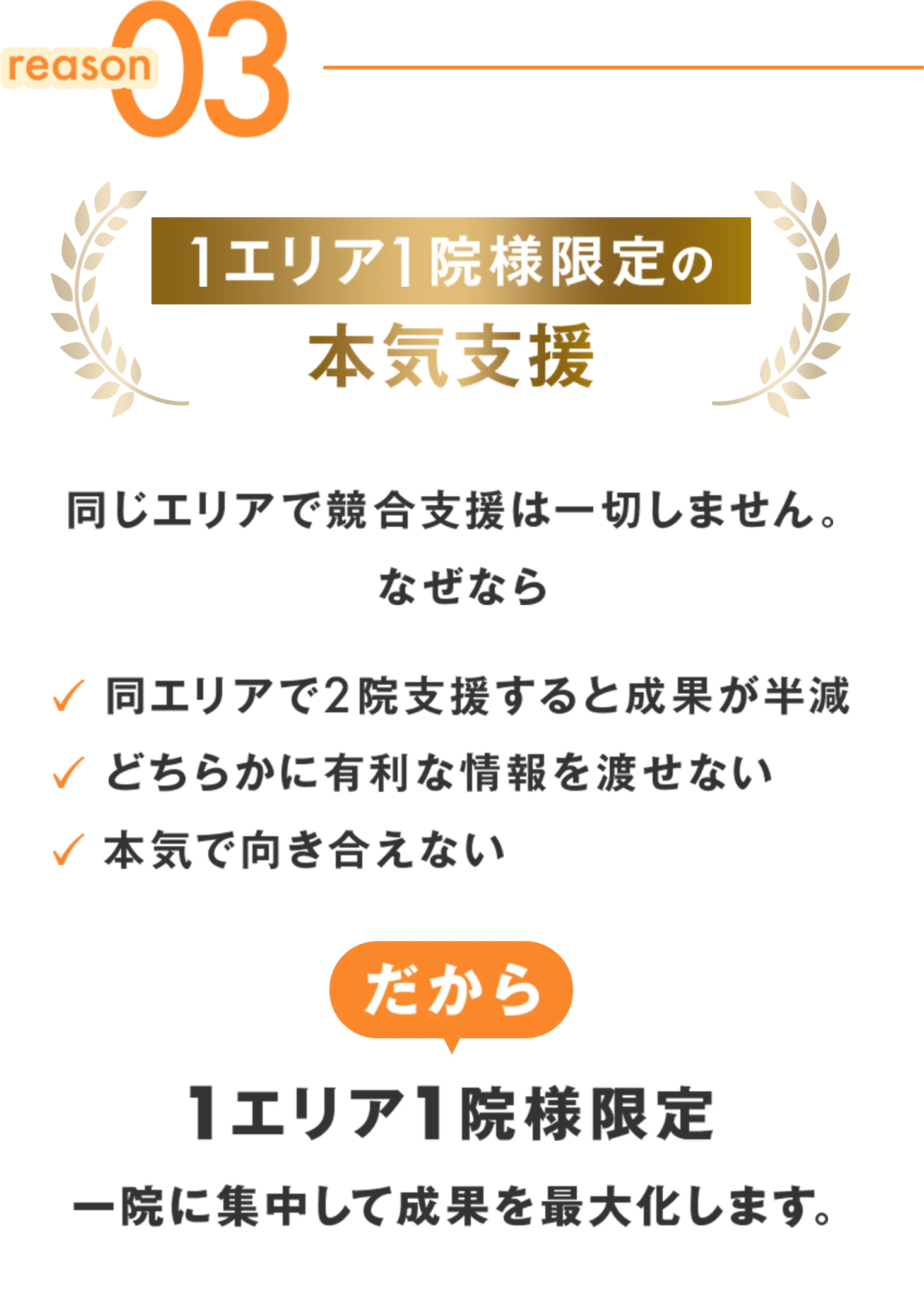 理由03 月額5万円〜の圧倒的コストパフォーマンス